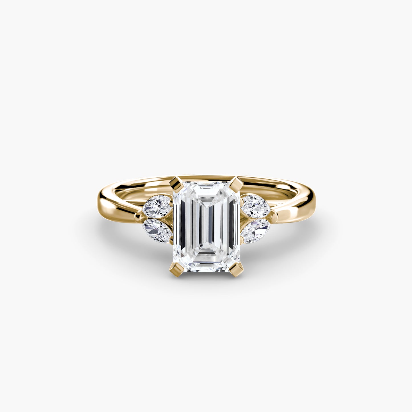 The Celestial starburst diamond ring