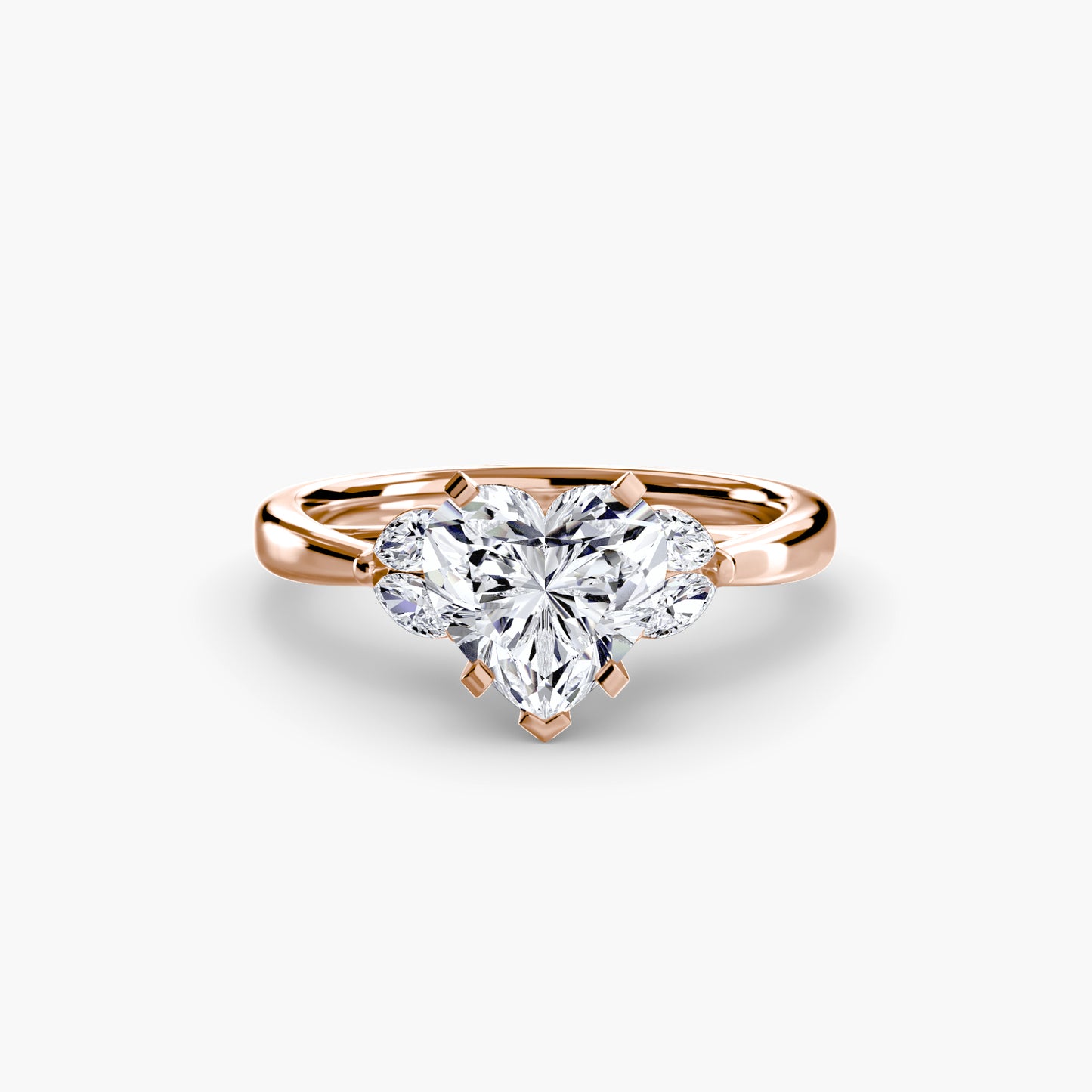 The Celestial starburst diamond ring