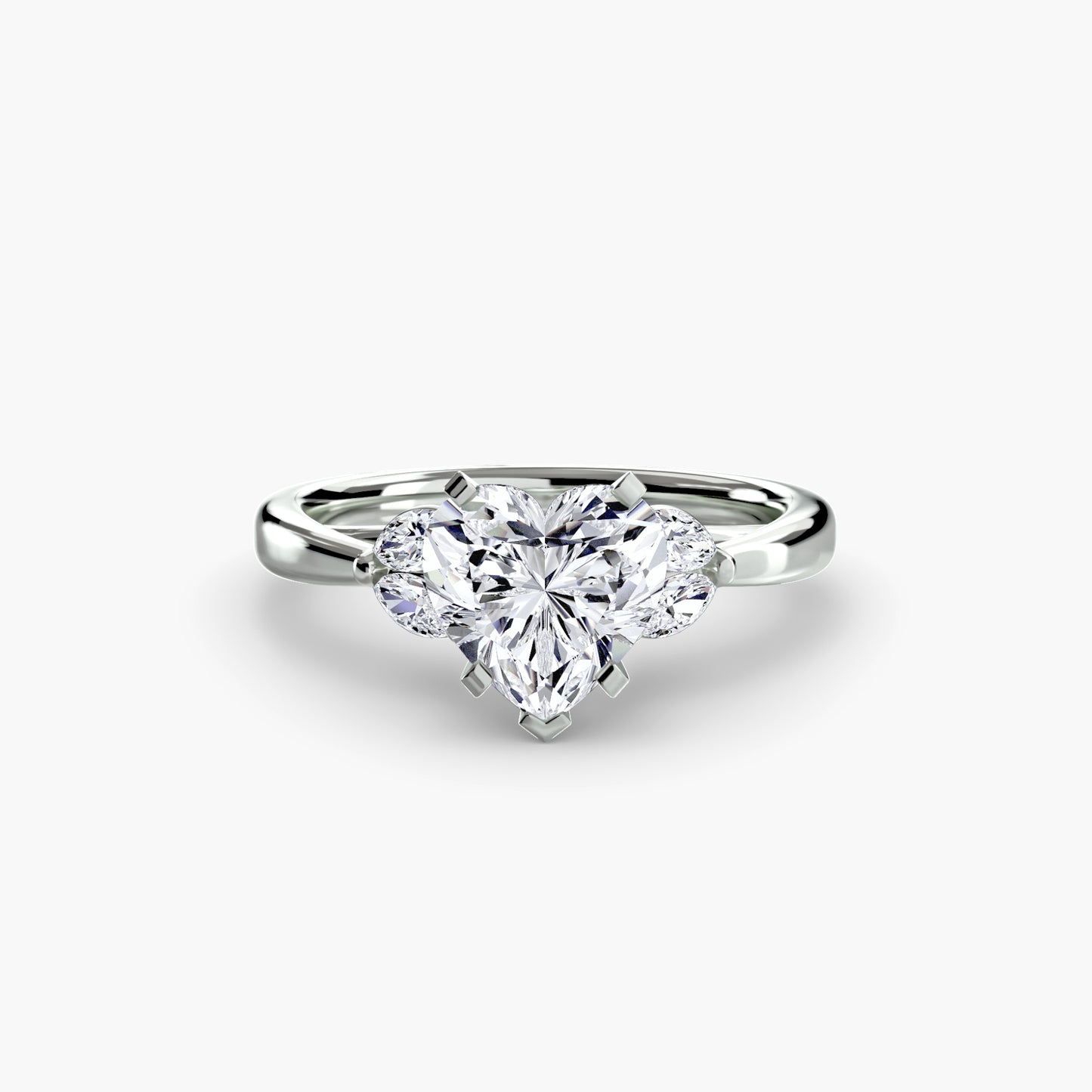 The Celestial starburst diamond ring