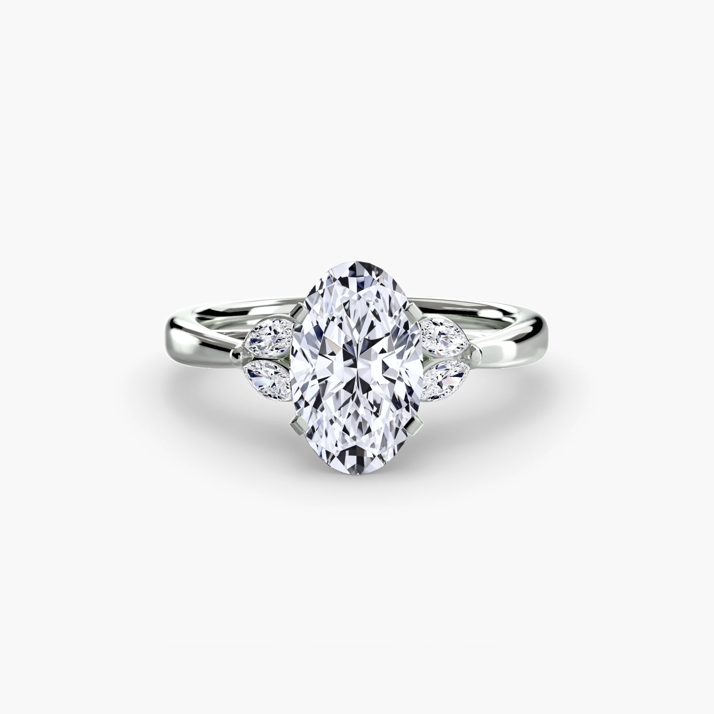 The Celestial starburst diamond ring