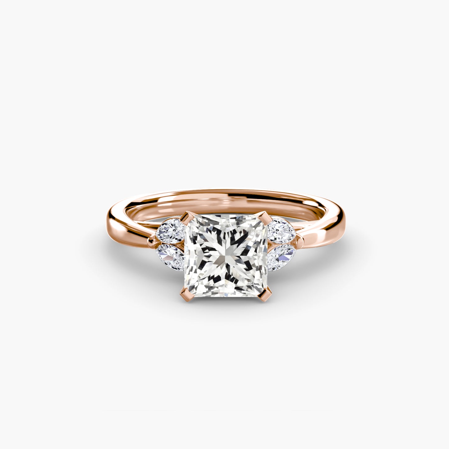 The Celestial starburst diamond ring
