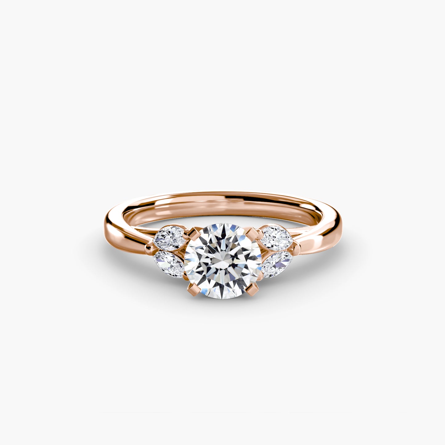 The Celestial starburst diamond ring