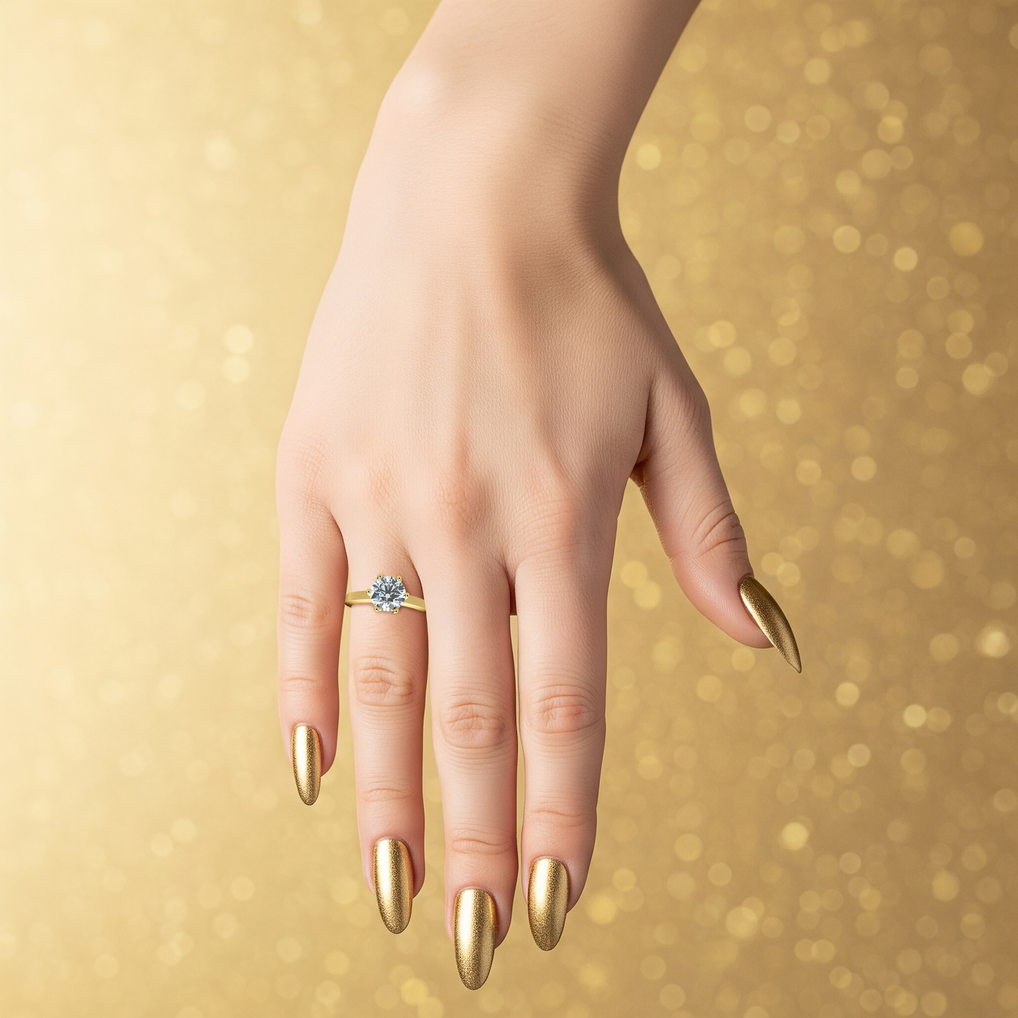Albany VCL prestiges diamond solitaire ring