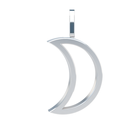 VCL Crescent moon pendant