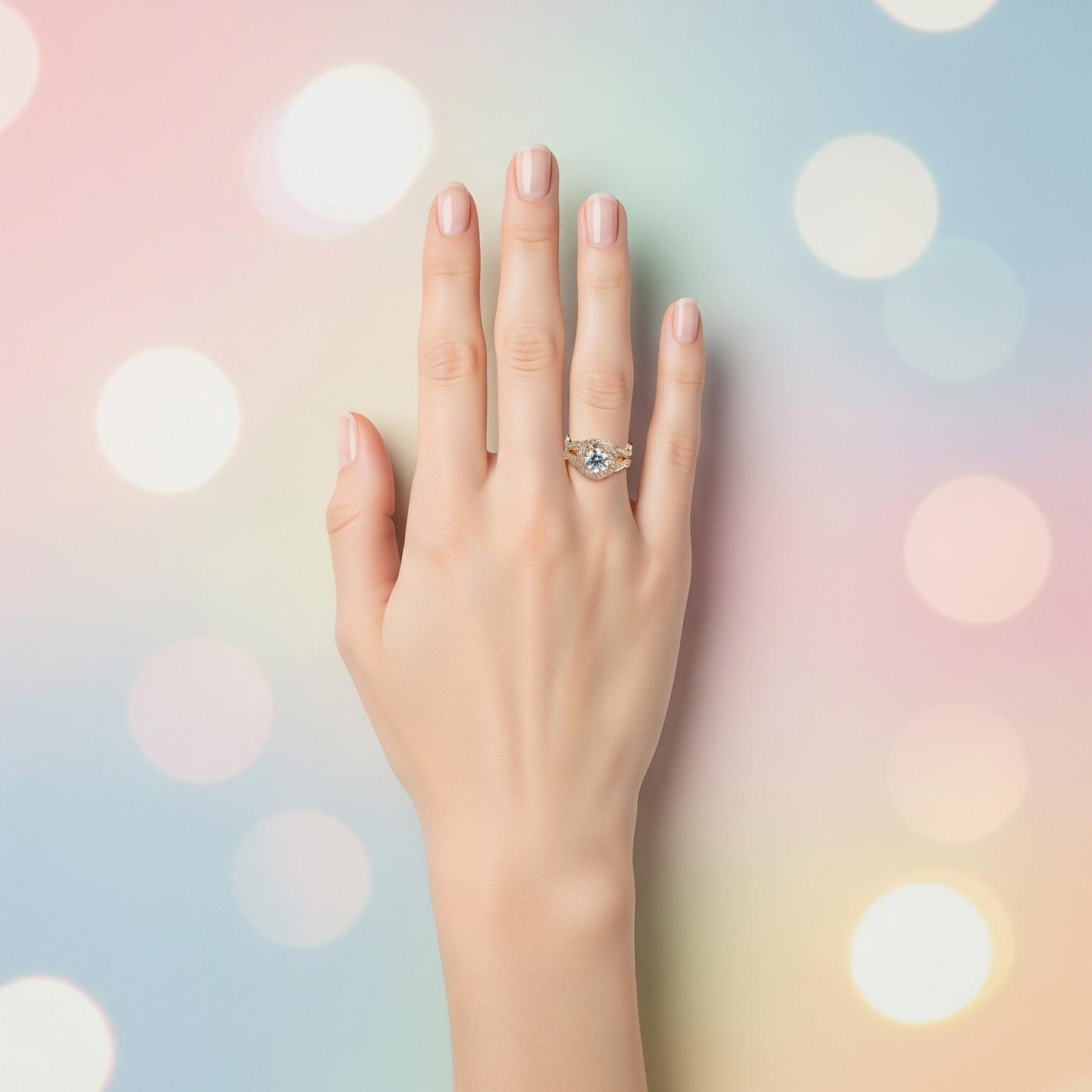 Cupcake VCL Halo prestige diamond Ring