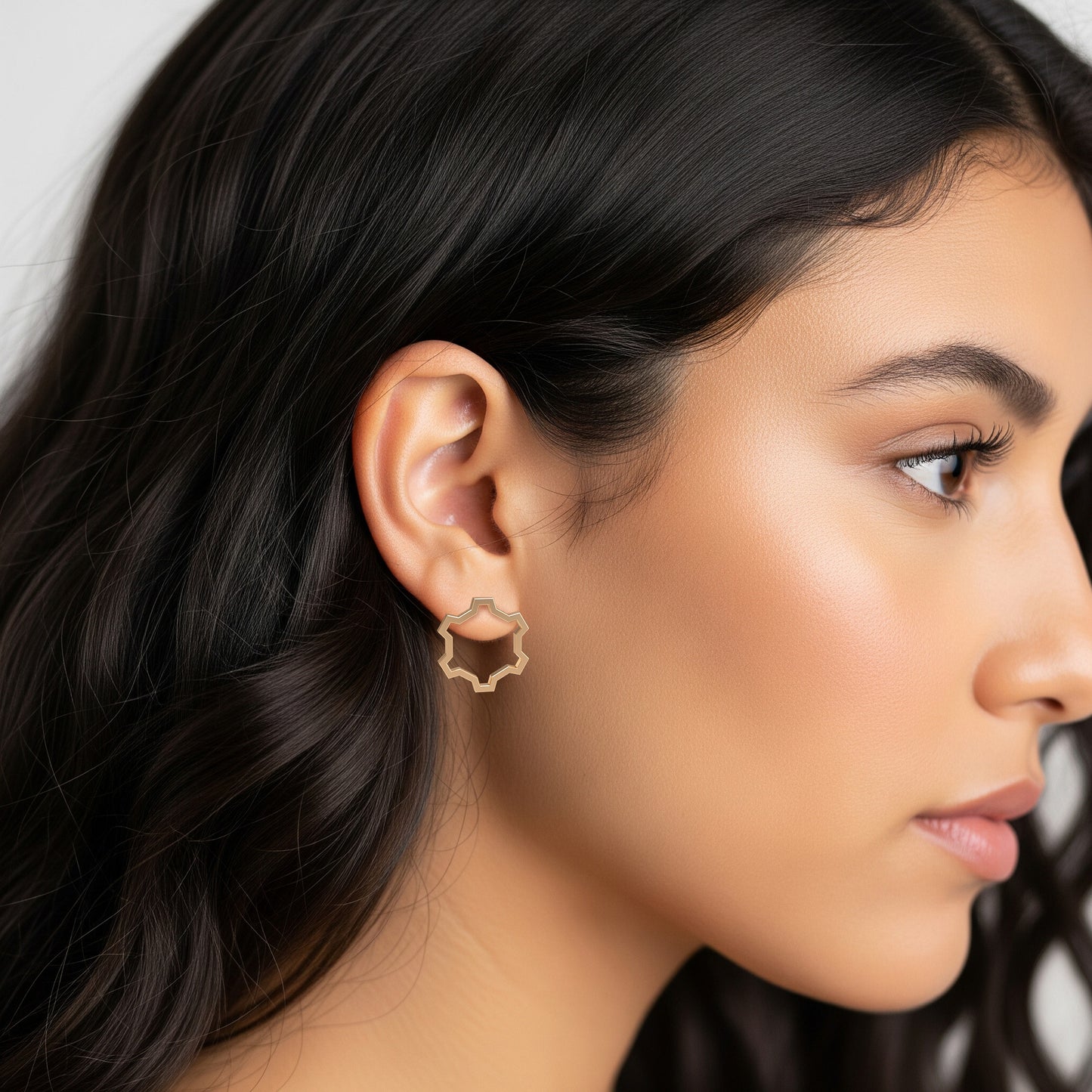 Gear cog Earrings