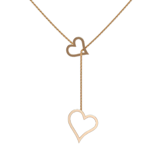 Heart Lariat Necklace