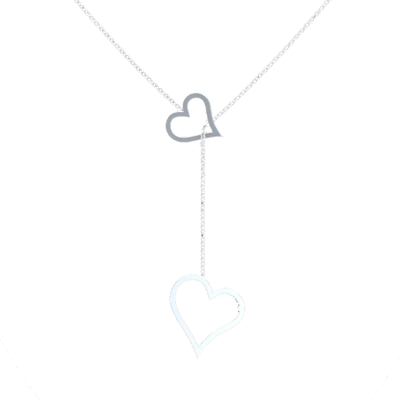 Heart Lariat Necklace