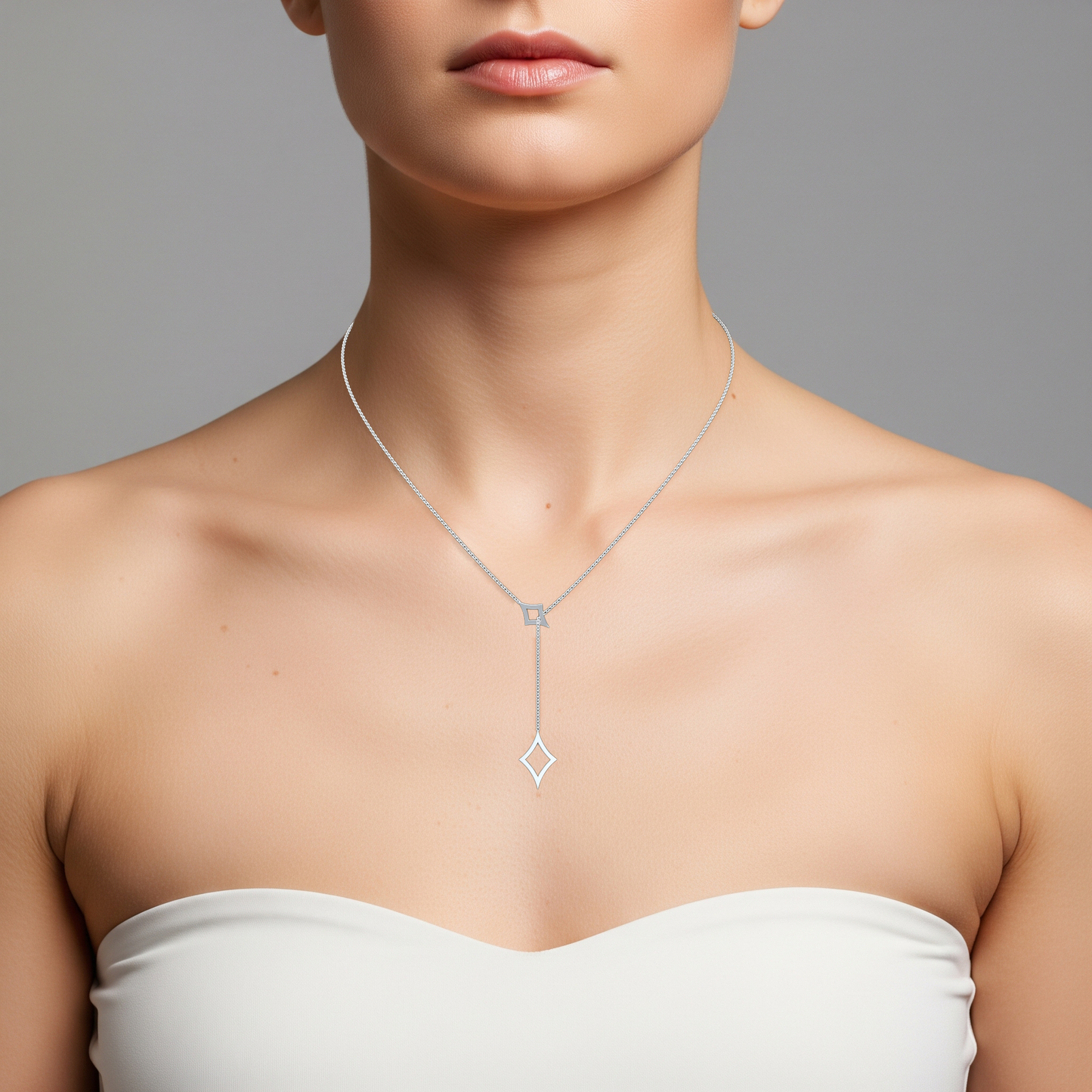 Night Star Lariat Necklace