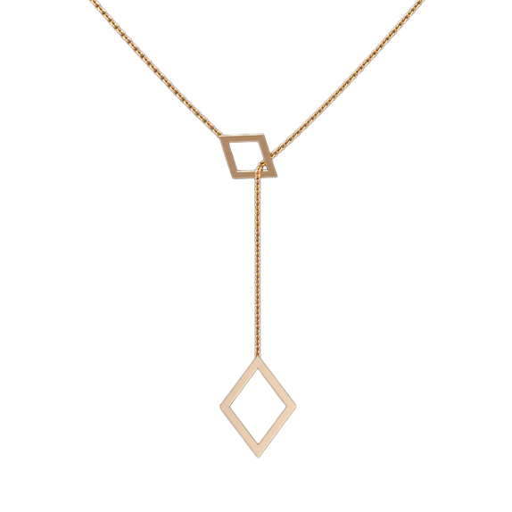 Losange Lariat Necklace