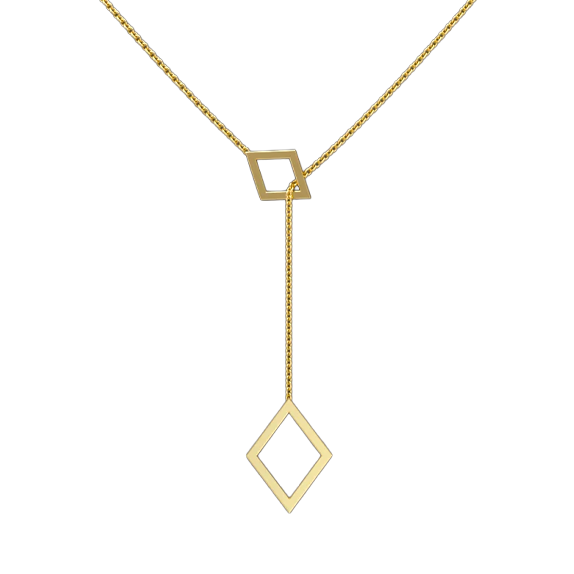 Losange Lariat Necklace