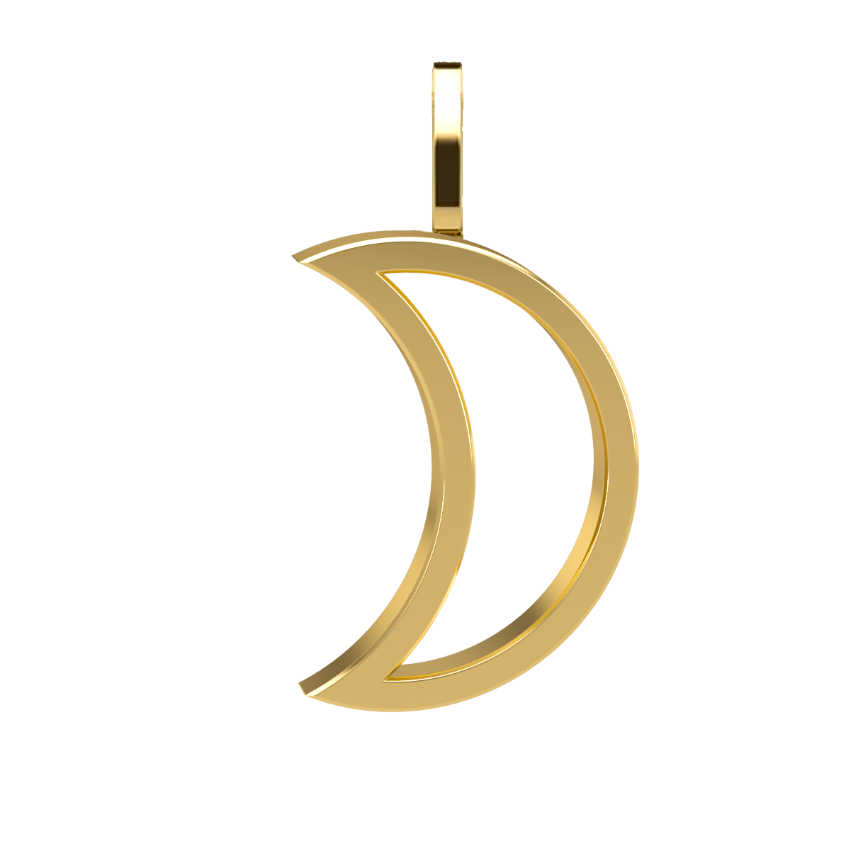 VCL Crescent moon pendant