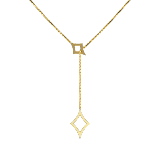 Night Star Lariat Necklace