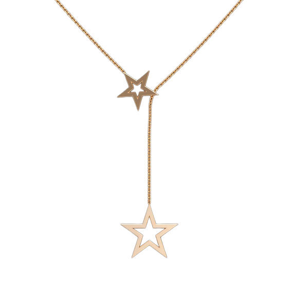 Star Lariat Necklace