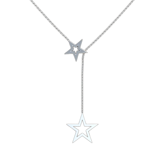 Star Lariat Necklace