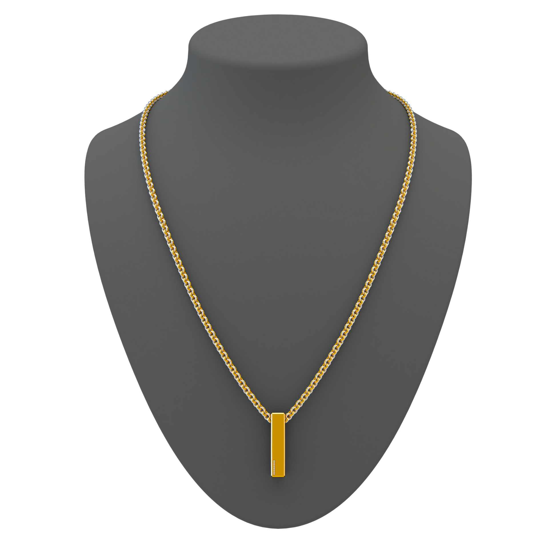 Pure Monolyth Pendant 24 Inch Chain - ™ Joaillerie VCL