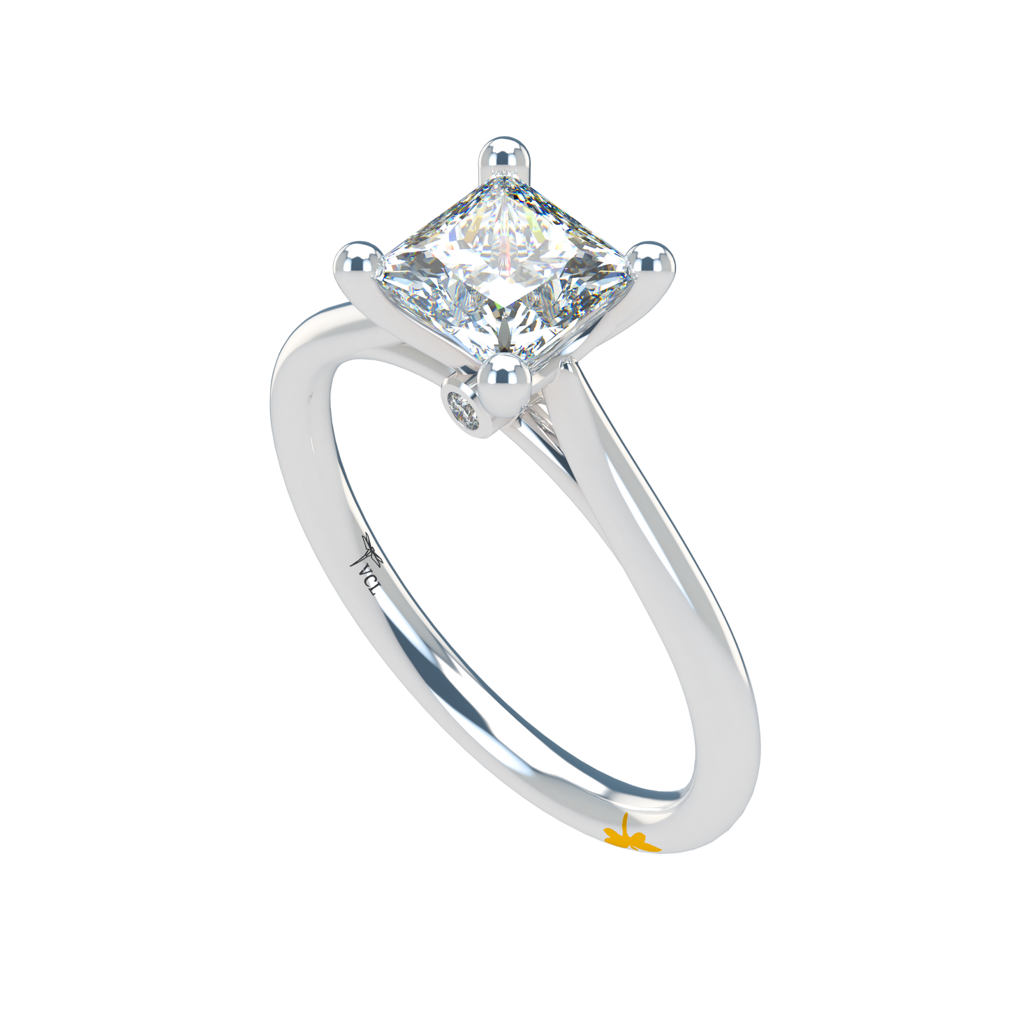 Agnes Princess Cut 1.00-1.29cts - ™ Joaillerie VCL
