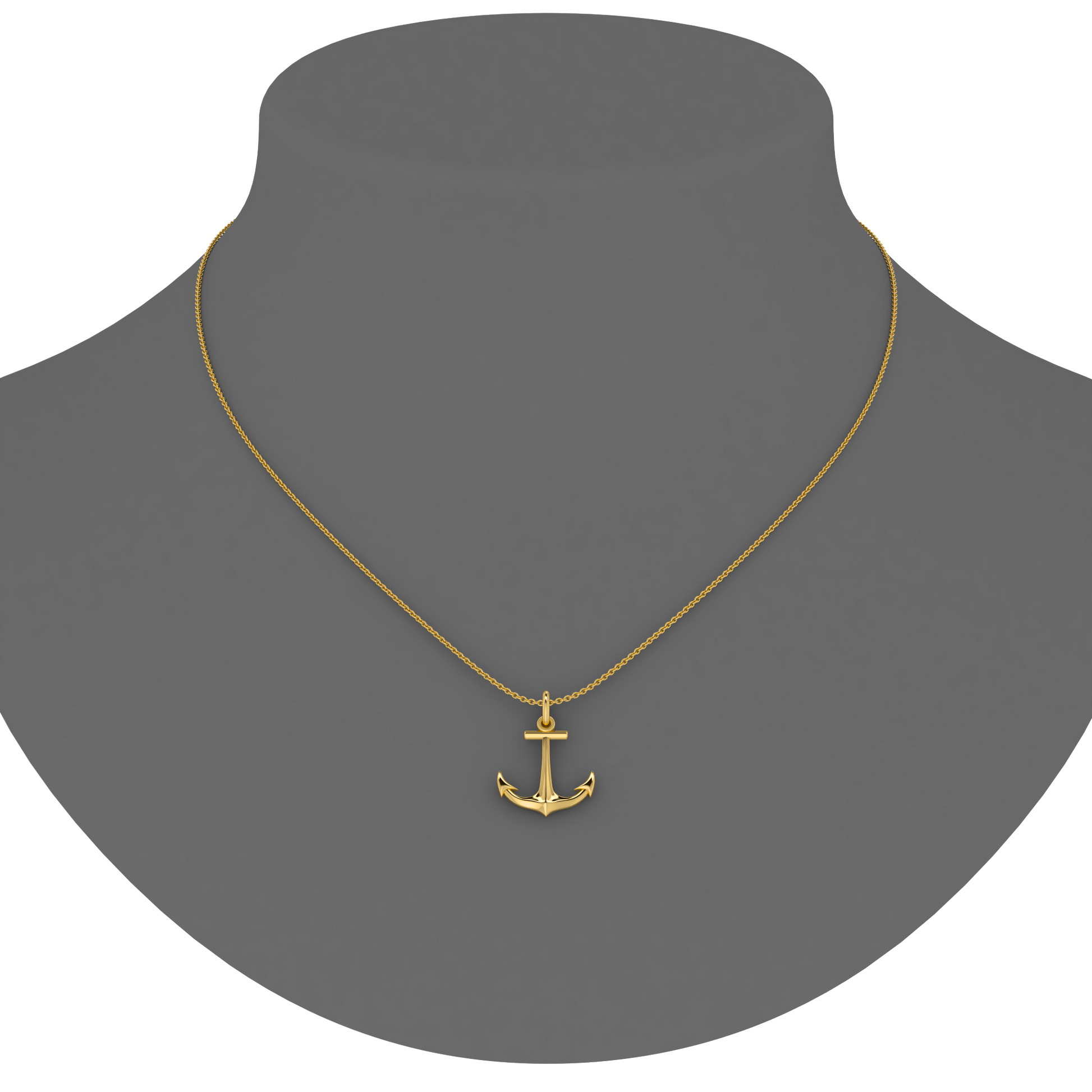 Anchor Pendant - ™ Joaillerie VCL