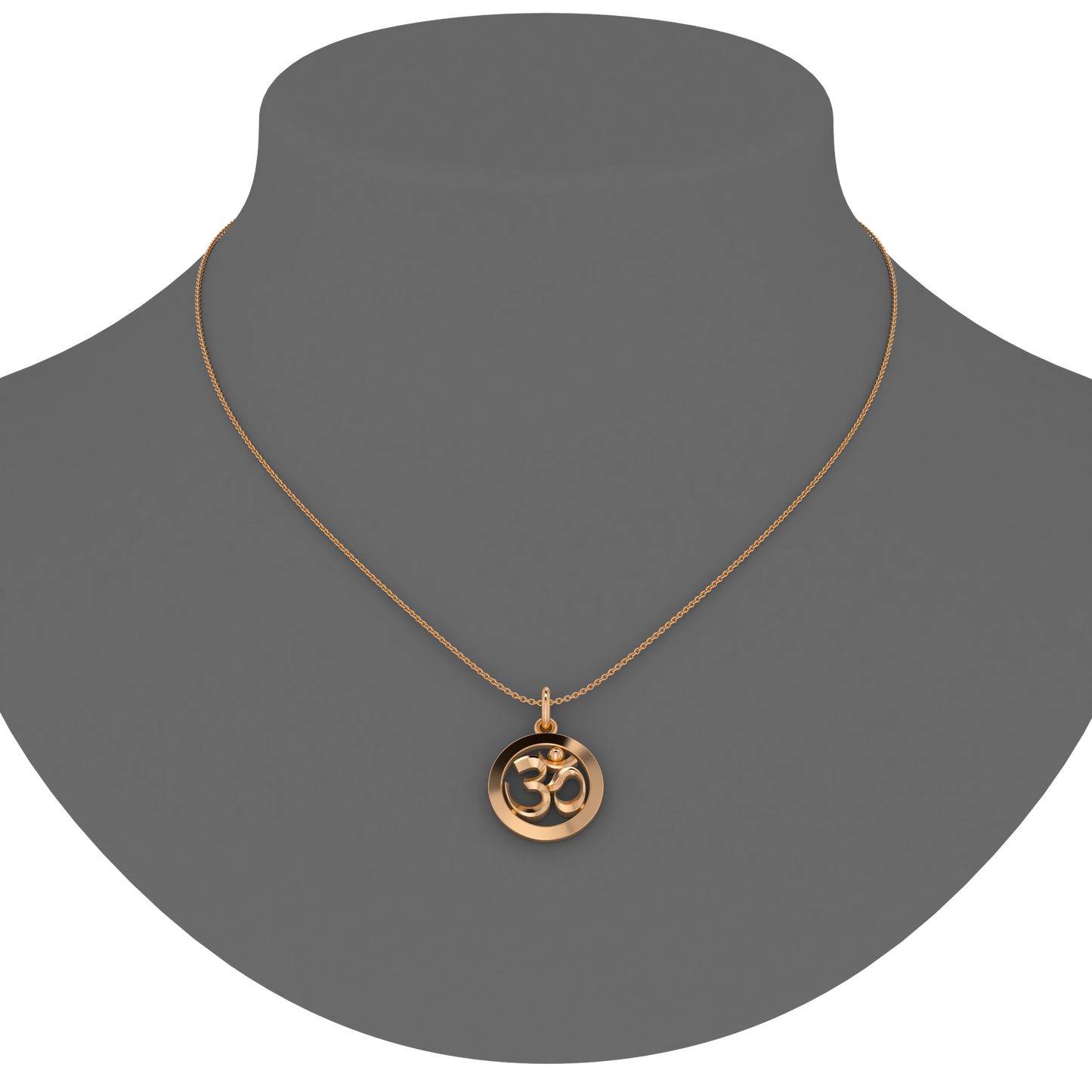 Om Pendant Plain - ™ Joaillerie VCL
