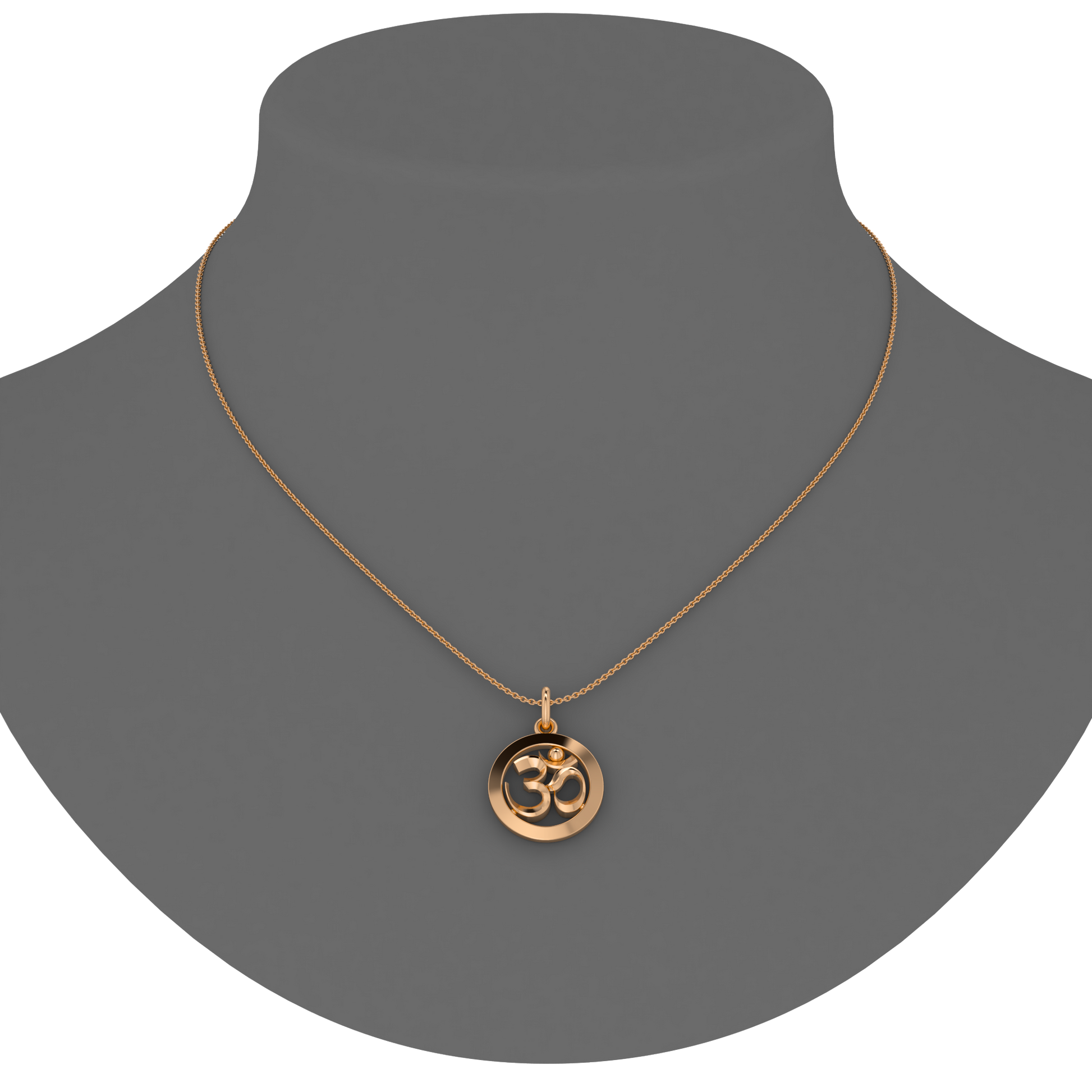 Om Pendant Plain - ™ Joaillerie VCL