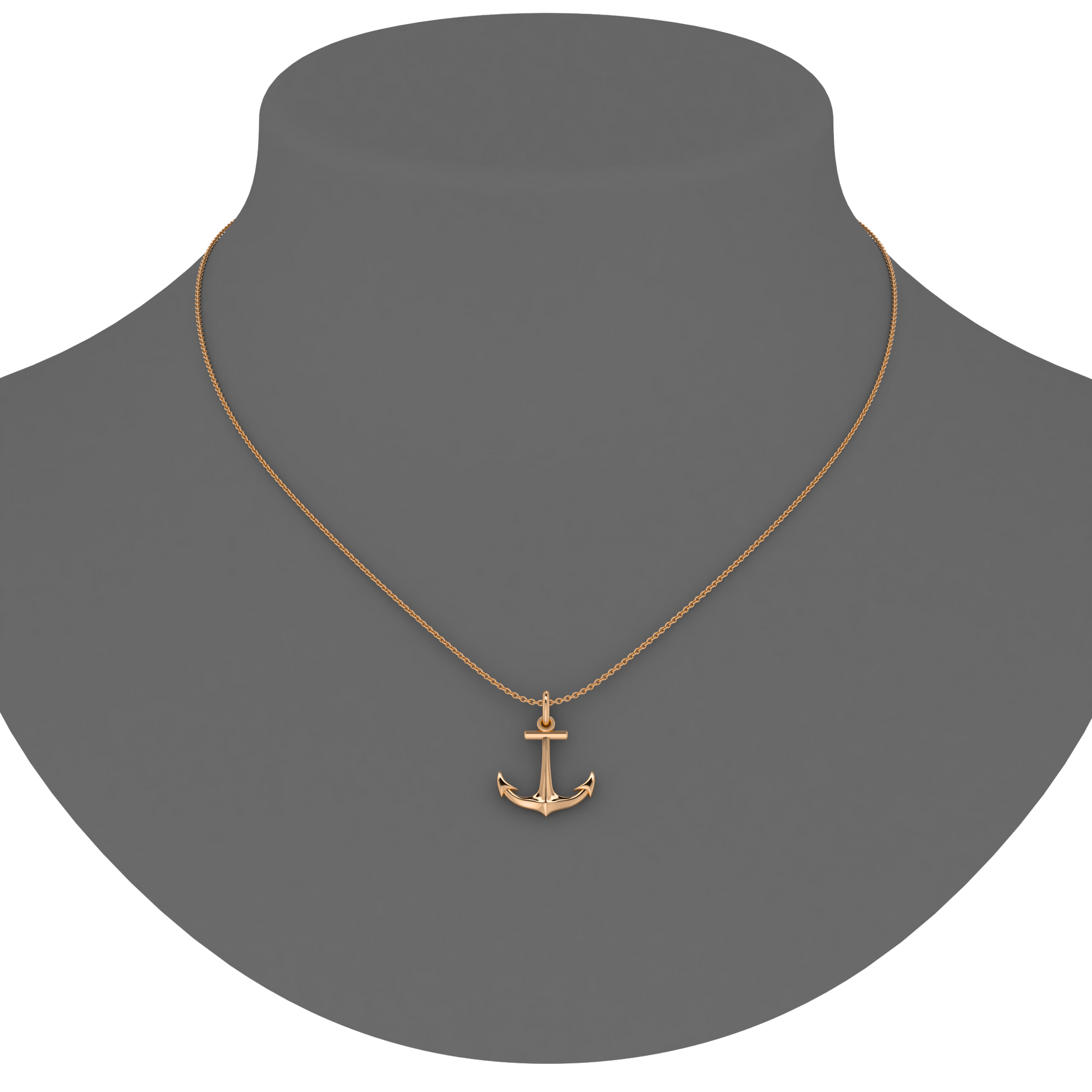 Anchor Pendant - ™ Joaillerie VCL