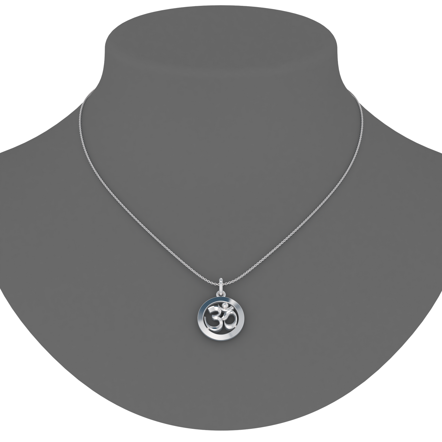 Om Pendant Plain - ™ Joaillerie VCL