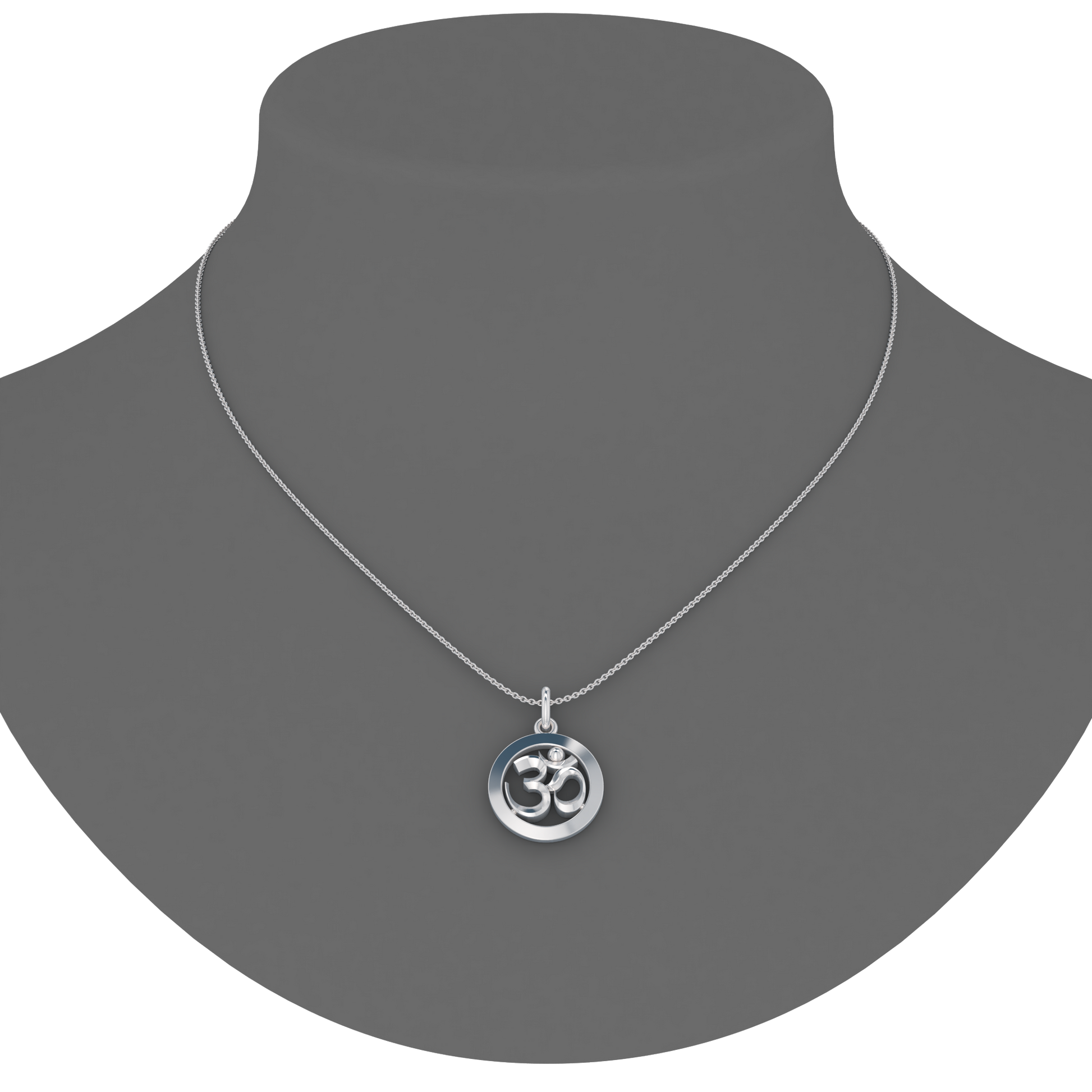 Om Pendant Plain - ™ Joaillerie VCL