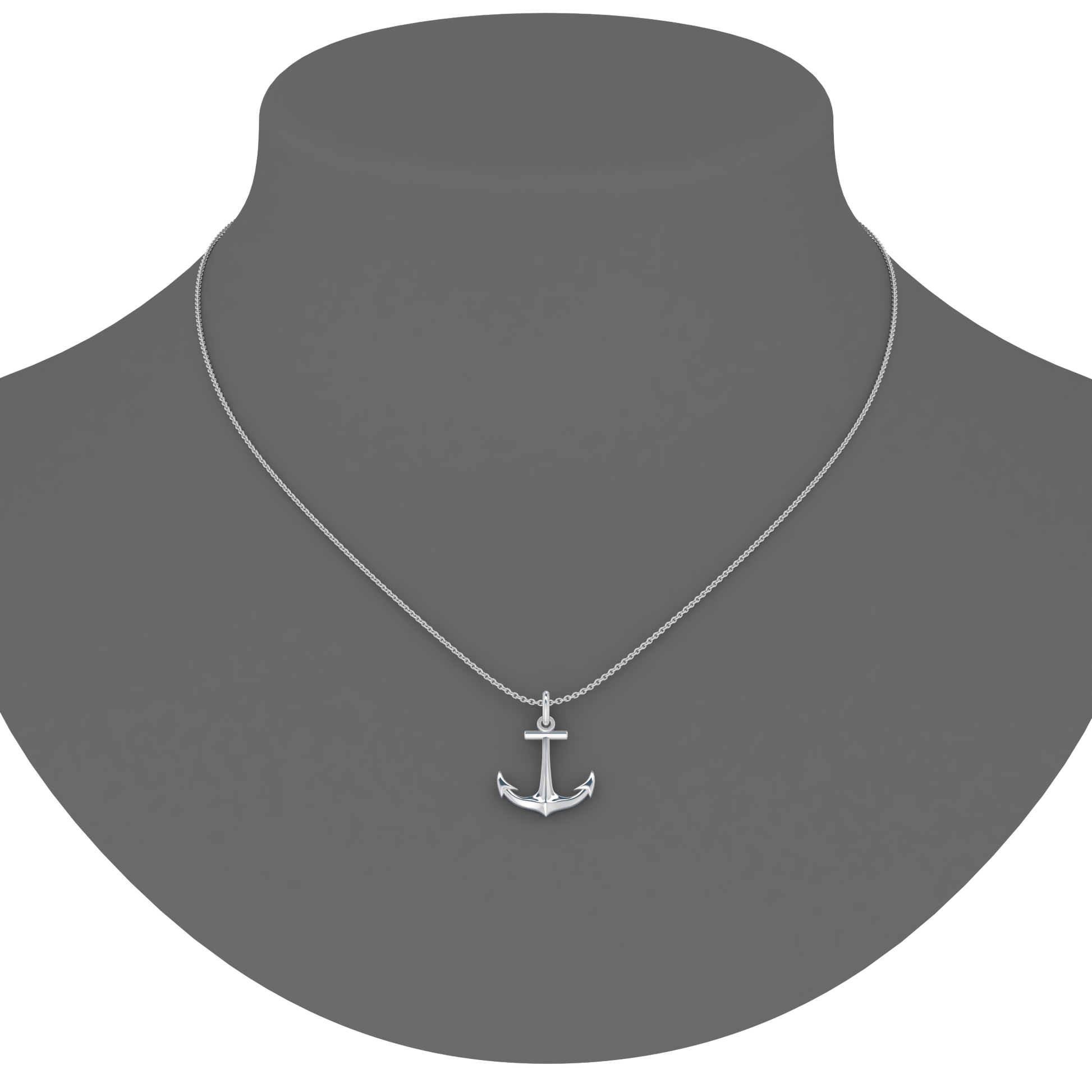 Anchor Pendant - ™ Joaillerie VCL