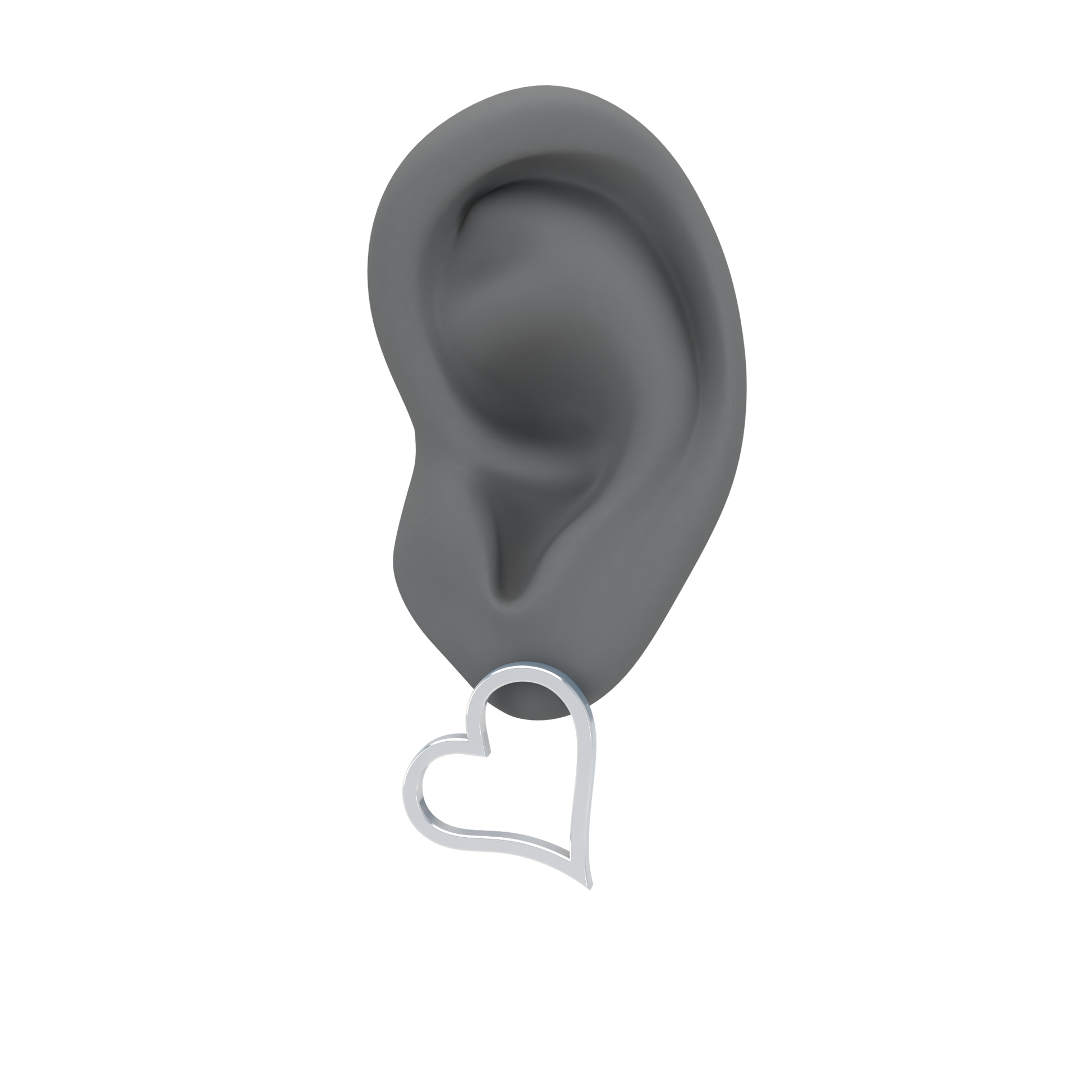Heart Earring - ™ Joaillerie VCL