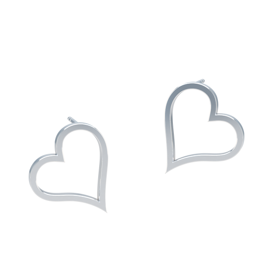 Heart Earring - ™ Joaillerie VCL