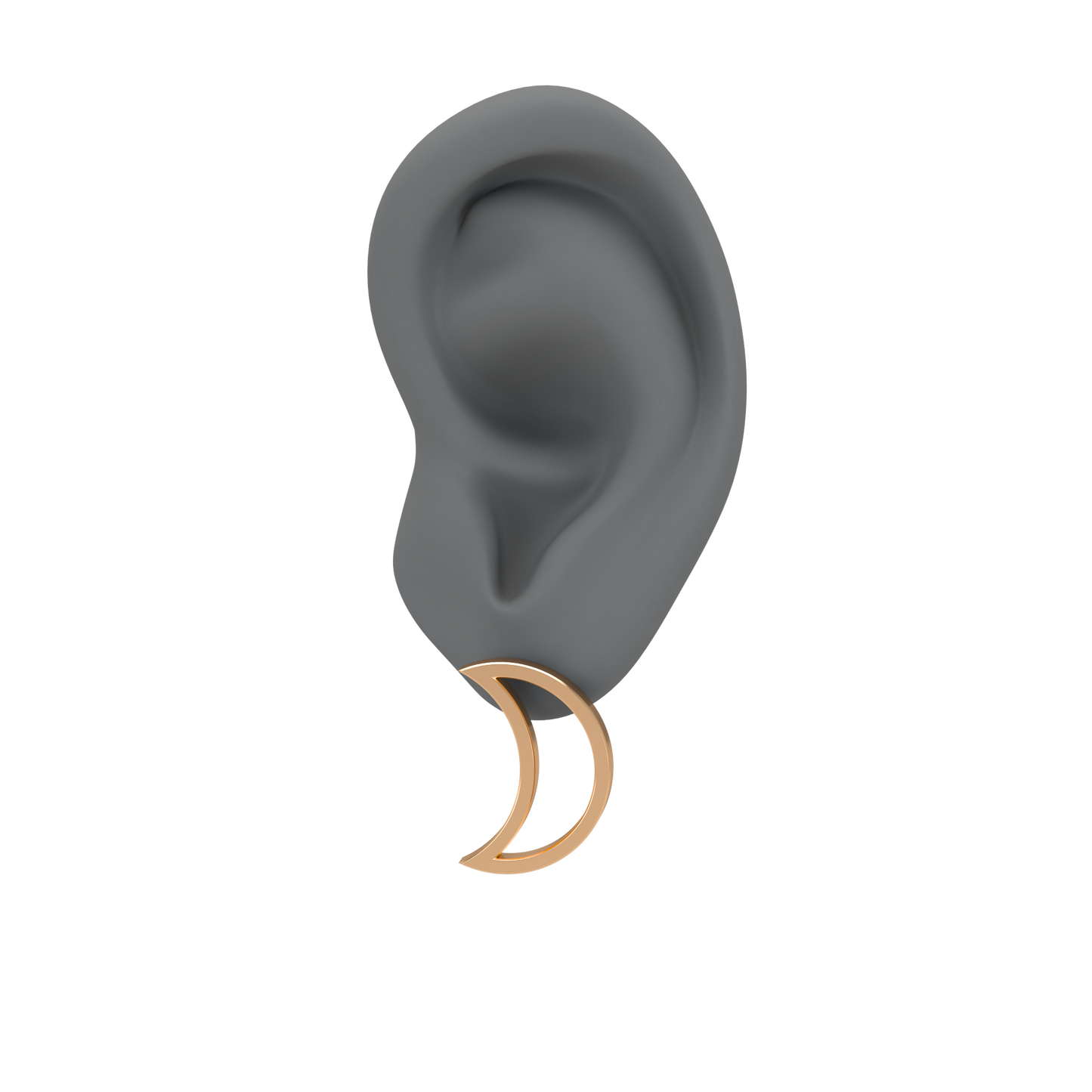 Half Moon Earring - ™ Joaillerie VCL
