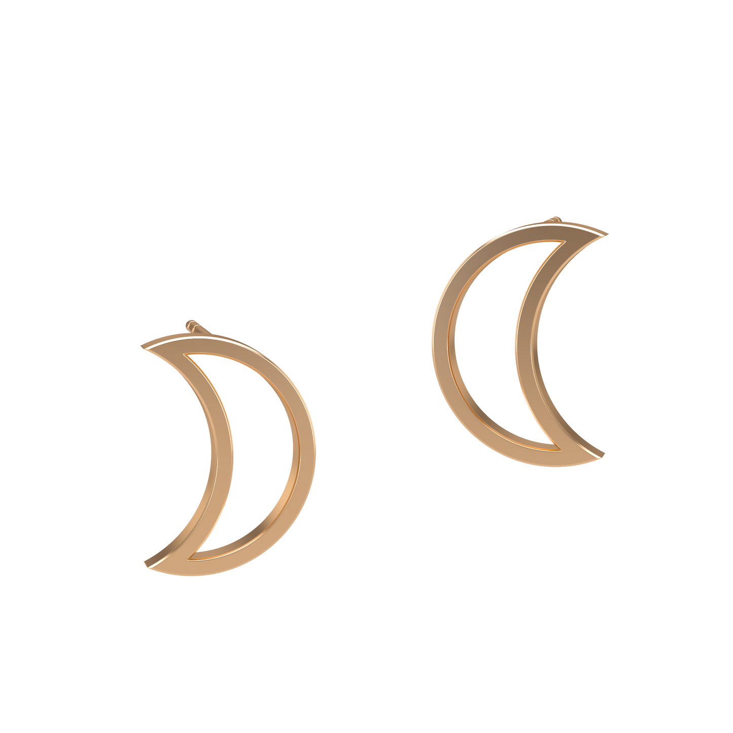 Half Moon Earring - ™ Joaillerie VCL