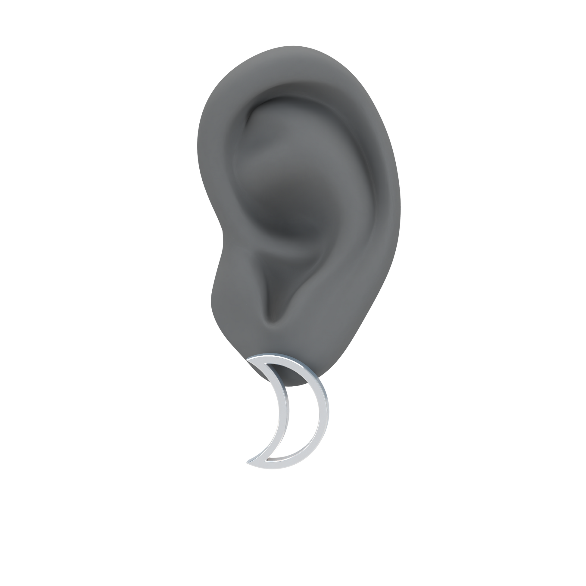 Half Moon Earring - ™ Joaillerie VCL