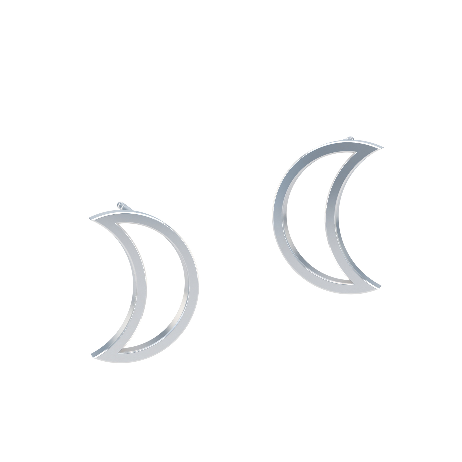 Half Moon Earring - ™ Joaillerie VCL