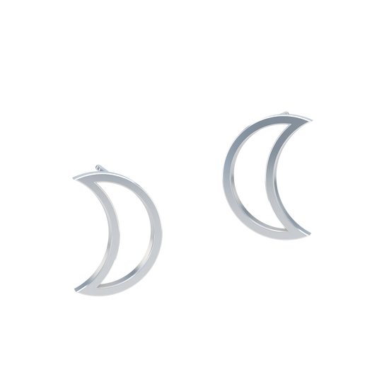 Half Moon Earring - ™ Joaillerie VCL