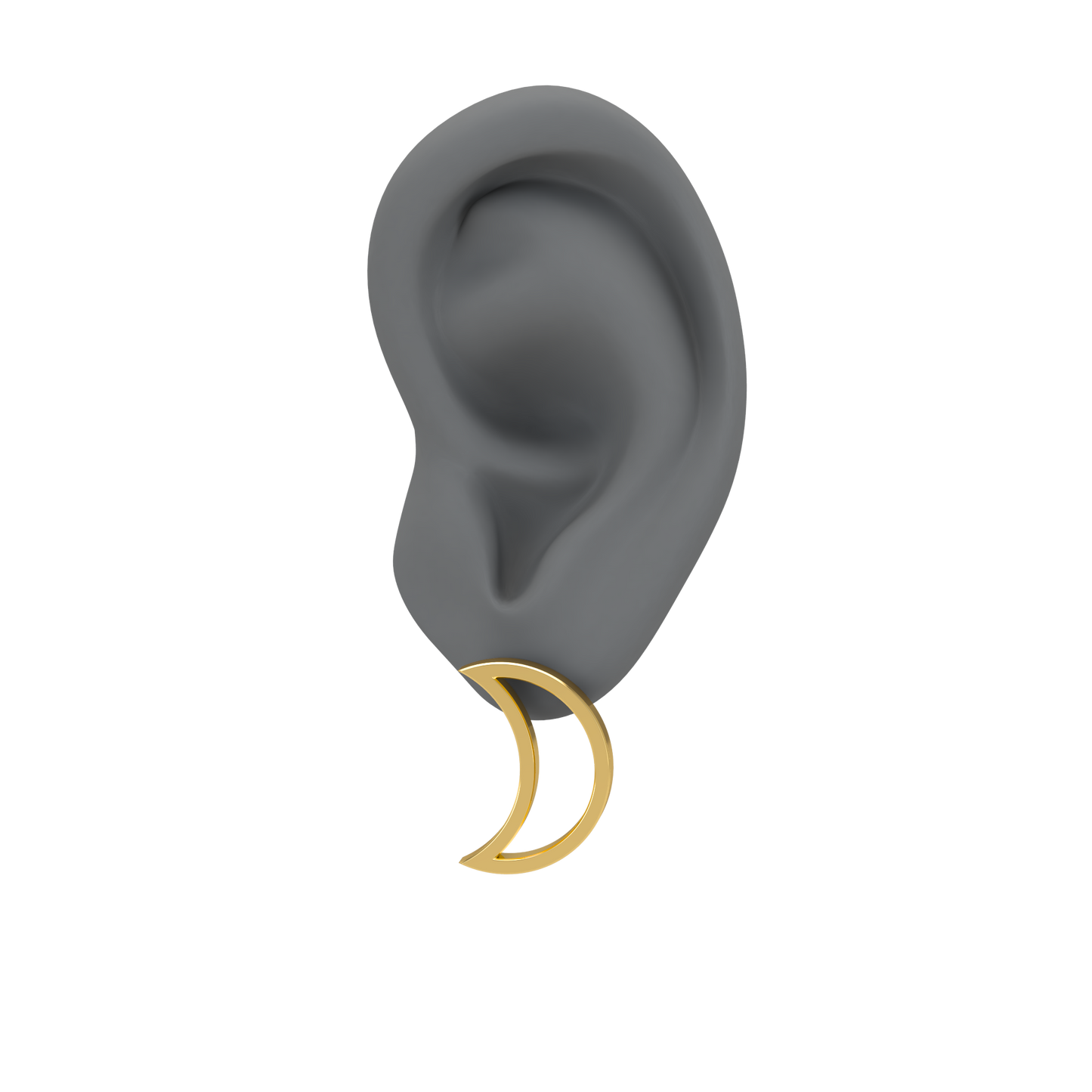 Half Moon Earring - ™ Joaillerie VCL