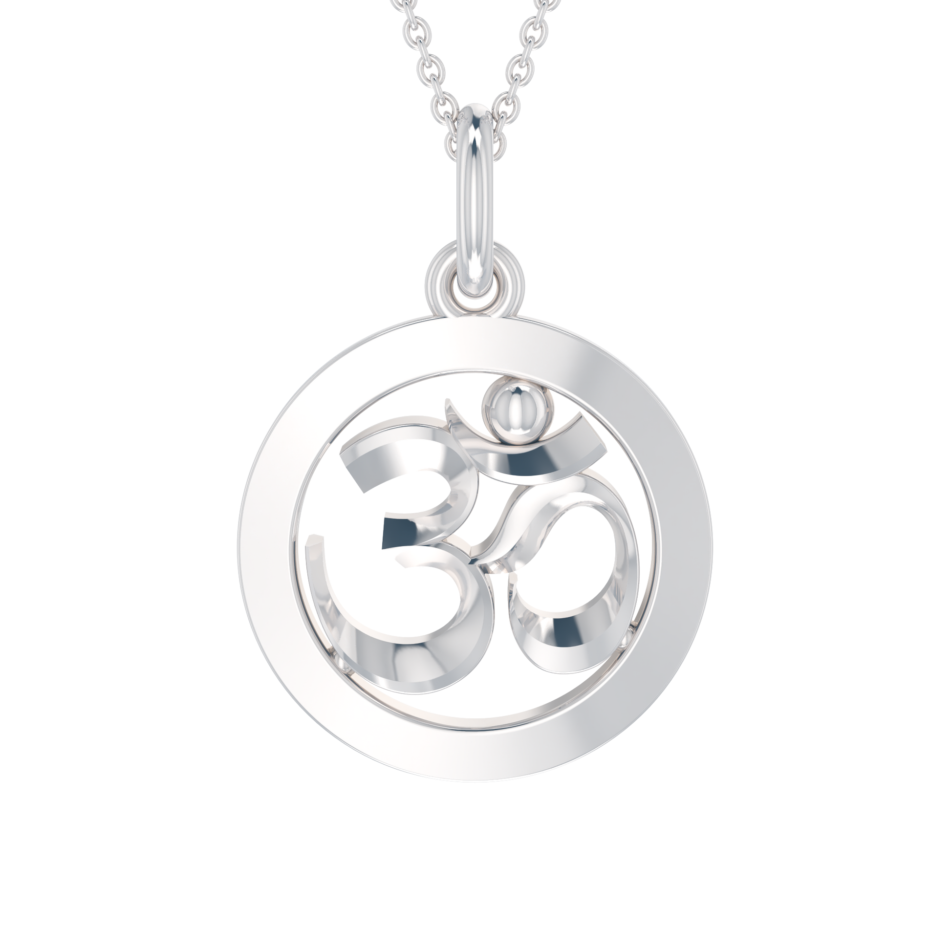 Om Pendant Plain - ™ Joaillerie VCL