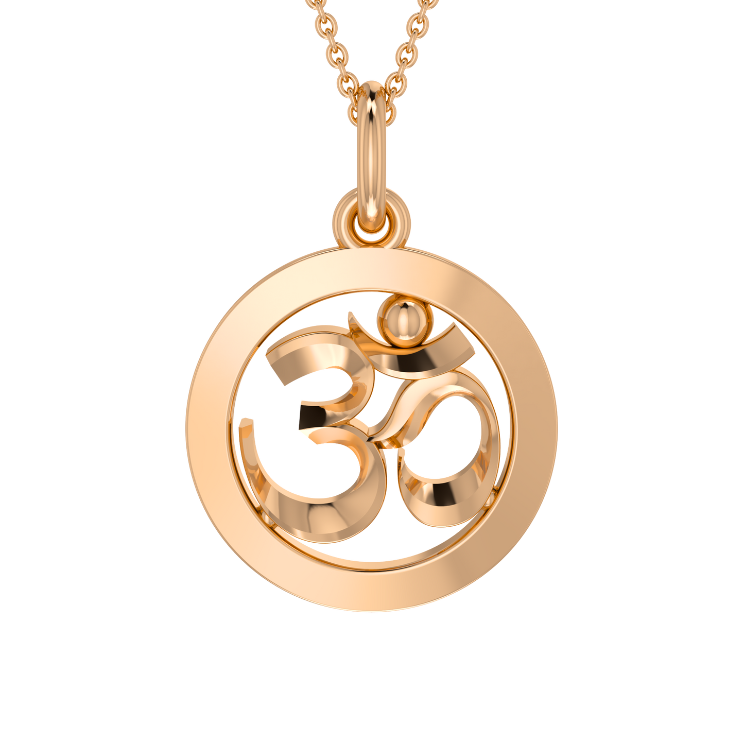 Om Pendant Plain - ™ Joaillerie VCL