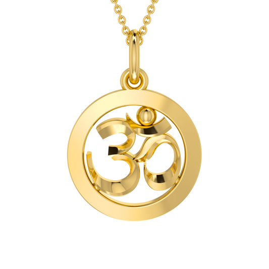 Om Pendant Plain - ™ Joaillerie VCL