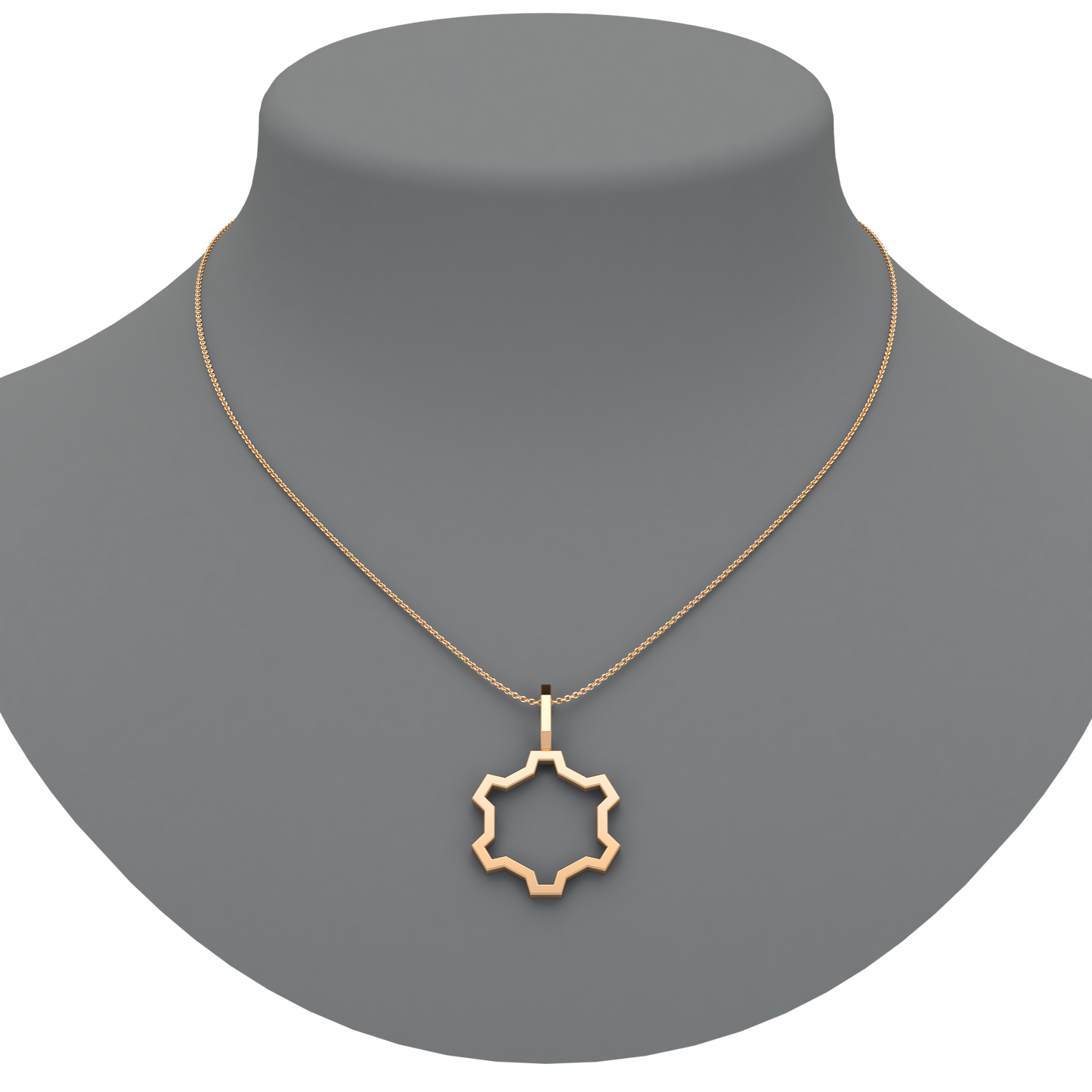 Gear Pendant - ™ Joaillerie VCL