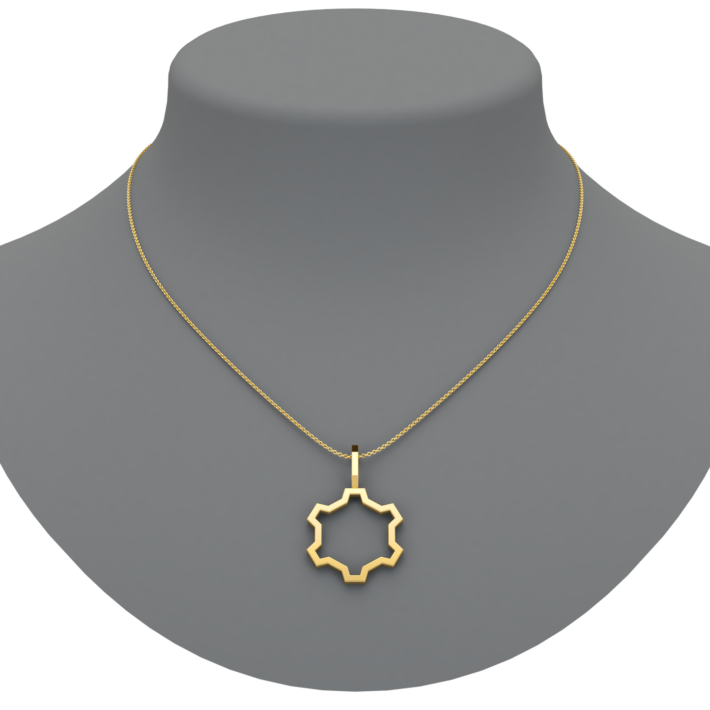 Gear Pendant - ™ Joaillerie VCL
