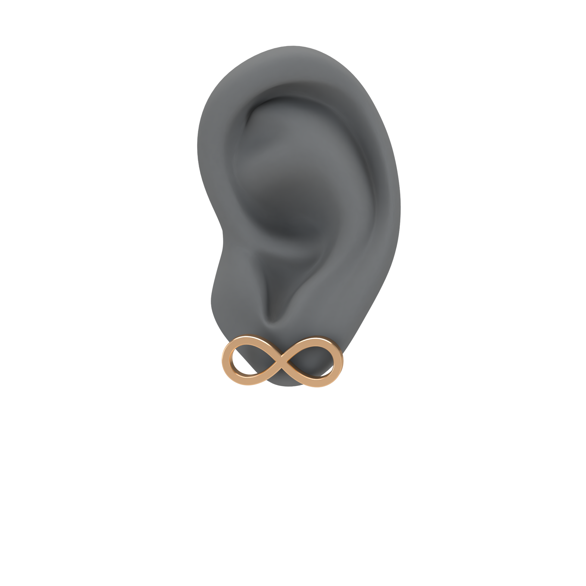 Infinity Earring - ™ Joaillerie VCL