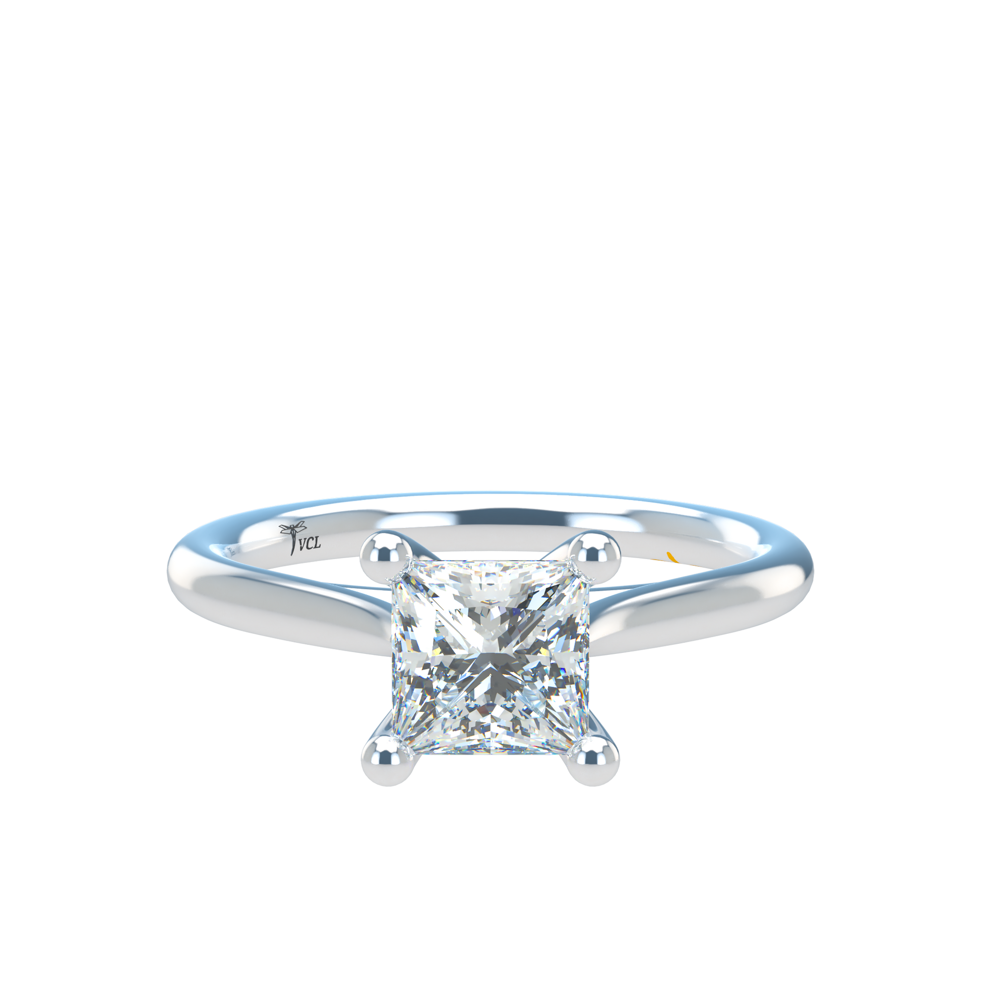 Agnes Princess Cut 1.00-1.29cts - ™ Joaillerie VCL