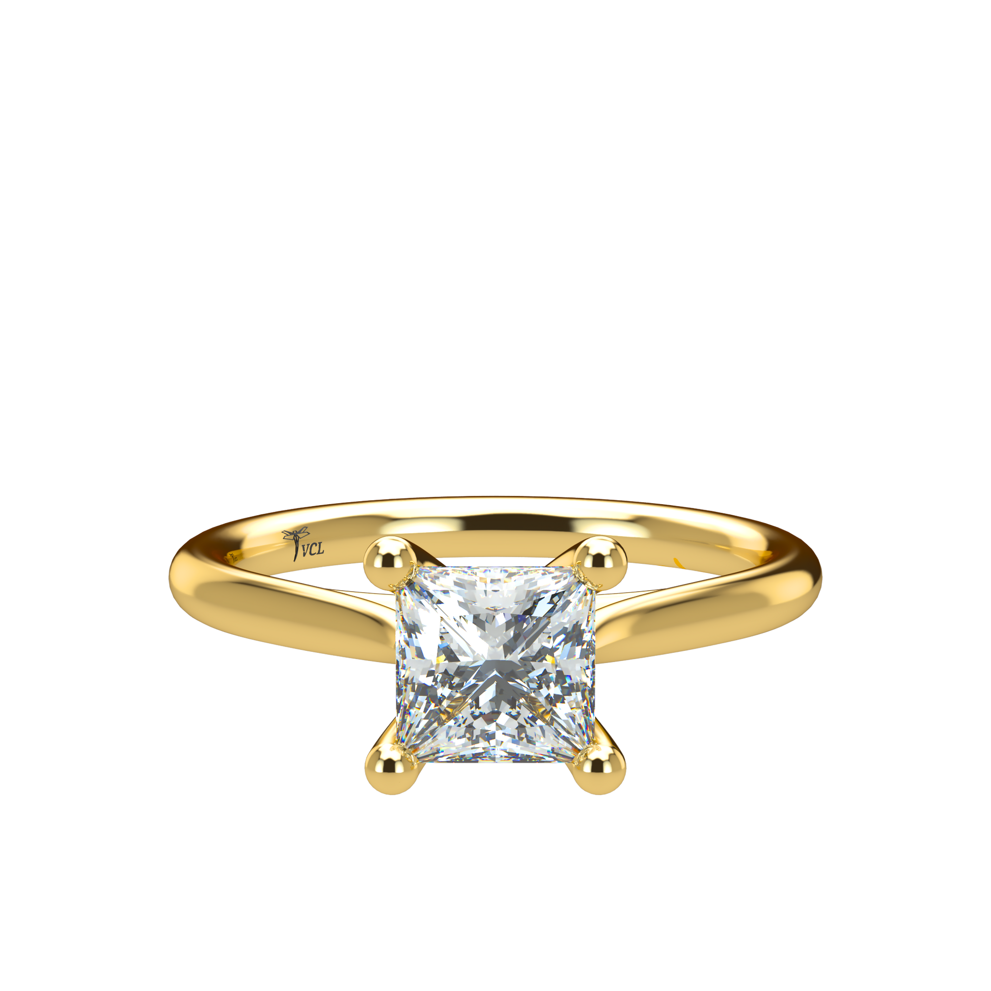Agnes Princess Cut 1.00-1.29cts - ™ Joaillerie VCL