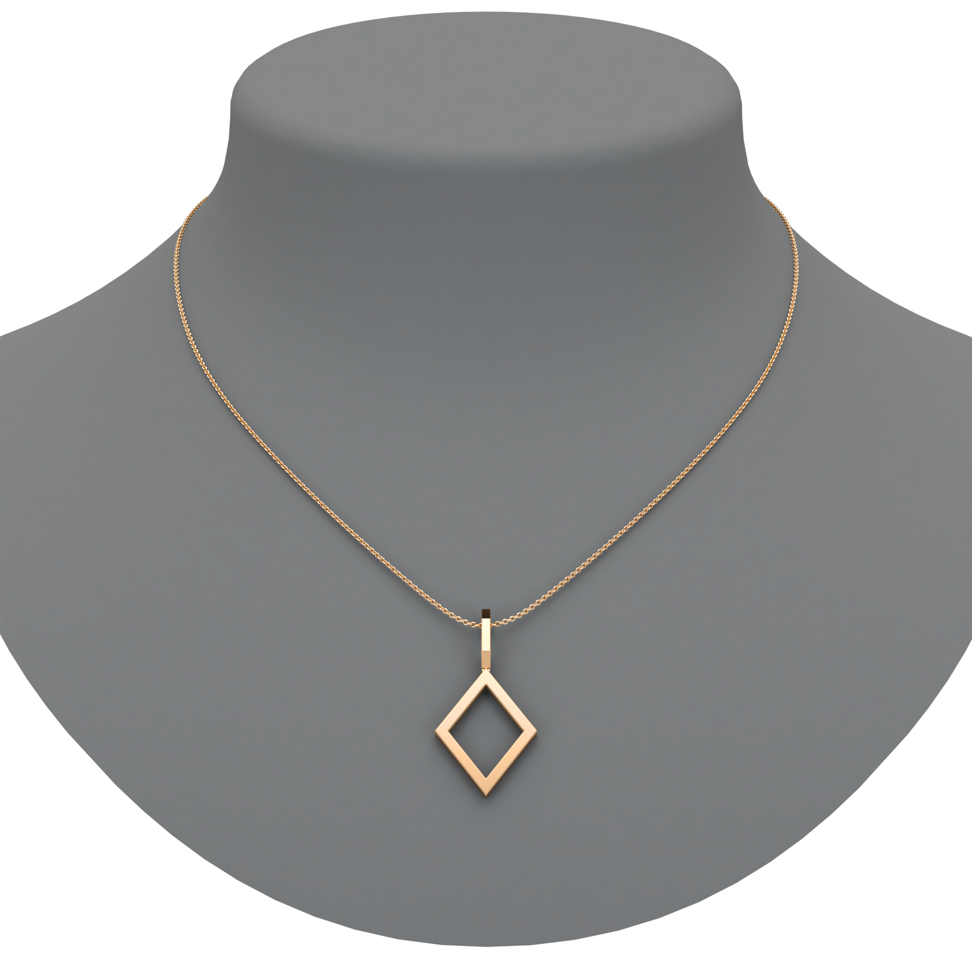 Losange Pendant - ™ Joaillerie VCL