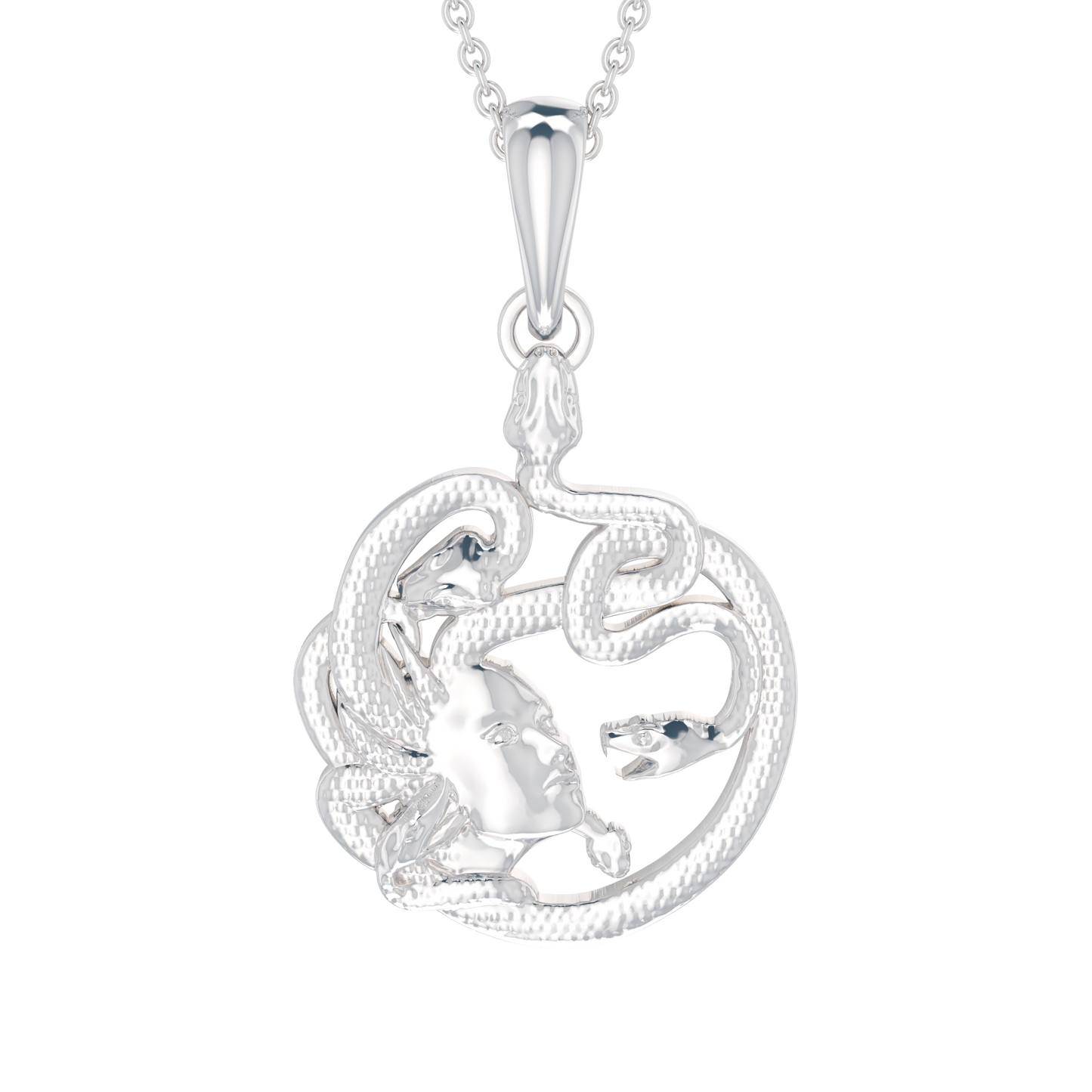 Medusa Pendant - 14kt 18kt gold - ™ Joaillerie VCL