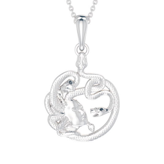 Medusa Pendant - 14kt 18kt gold - ™ Joaillerie VCL
