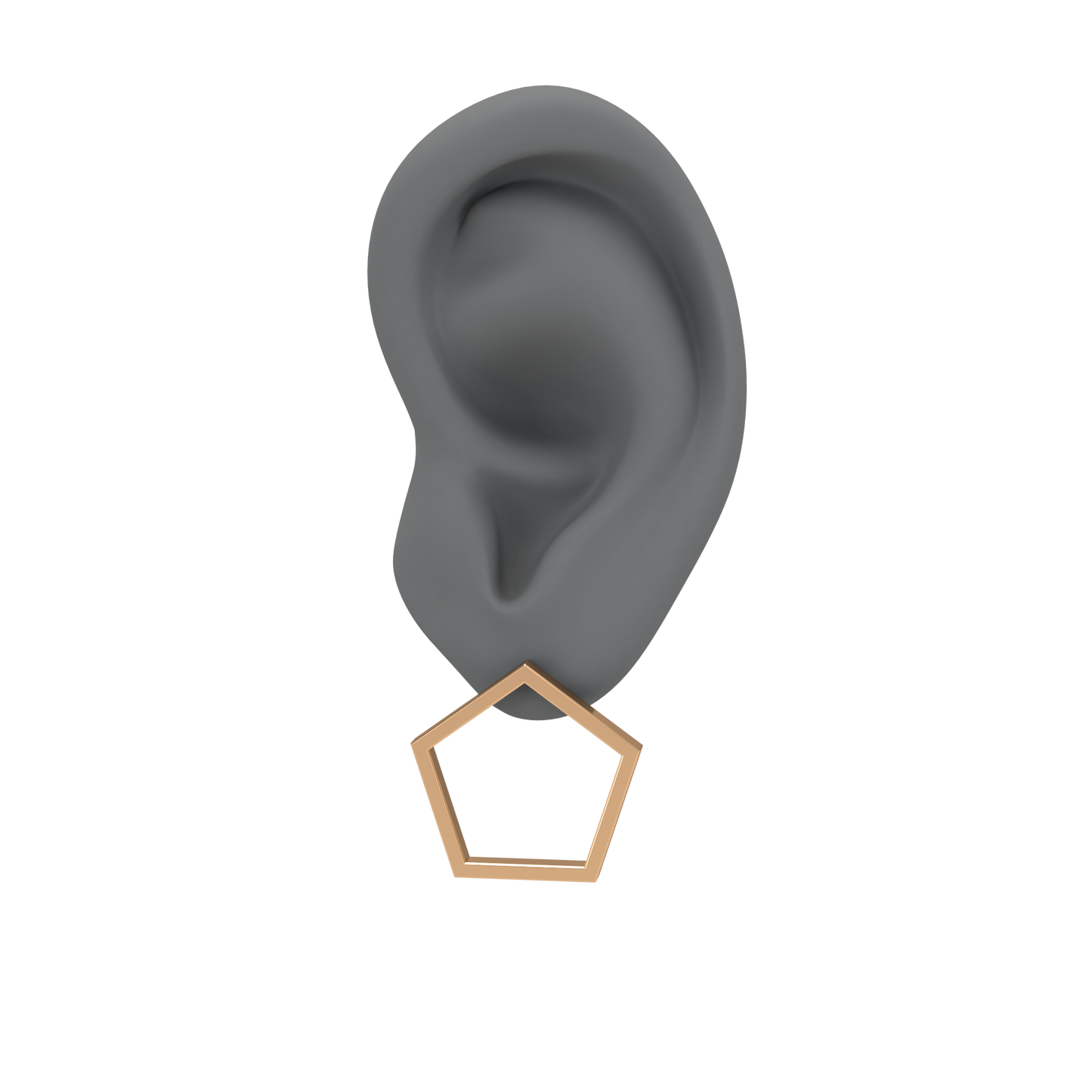 Pentagonal Earring - ™ Joaillerie VCL