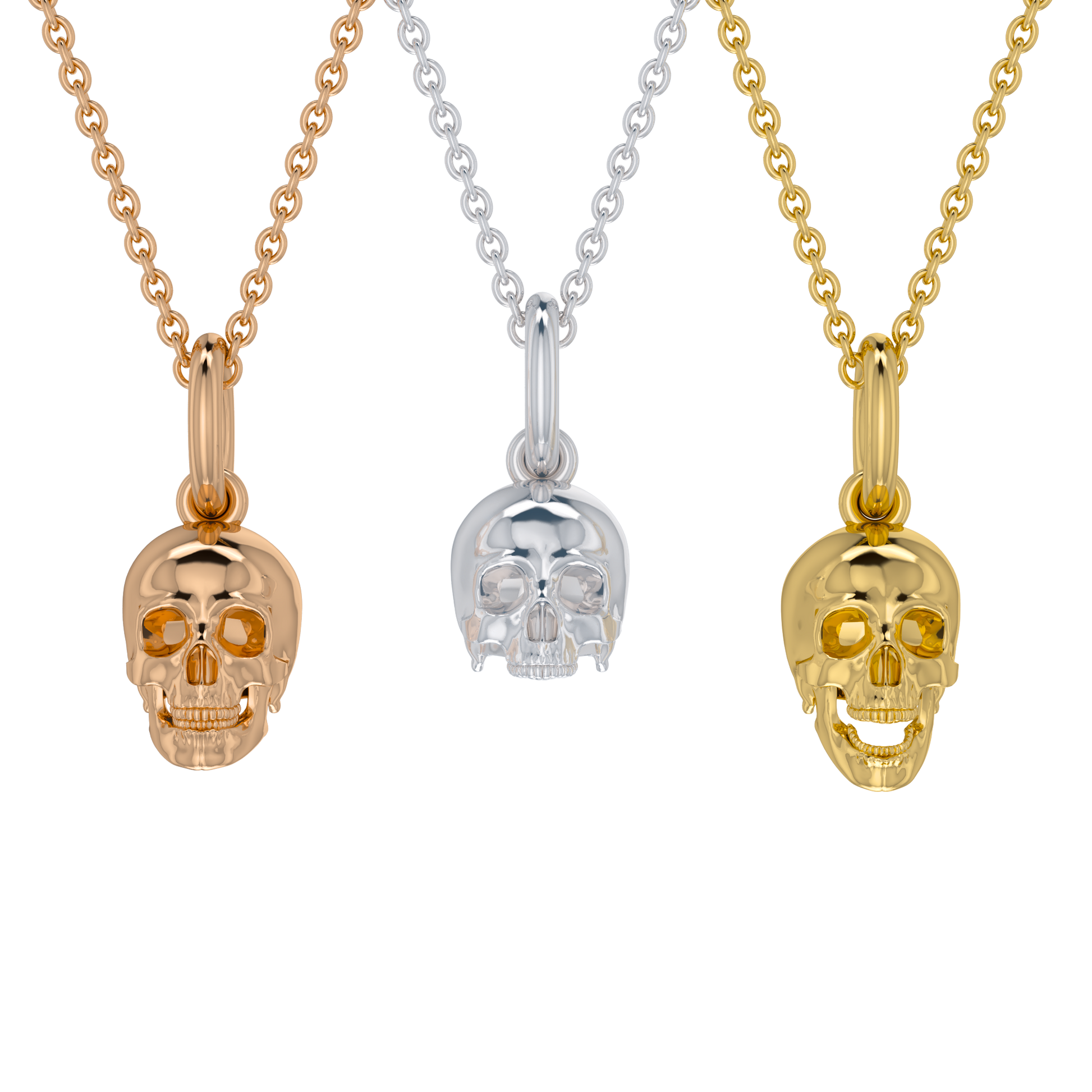 Fancy Human Skull - ™ Joaillerie VCL