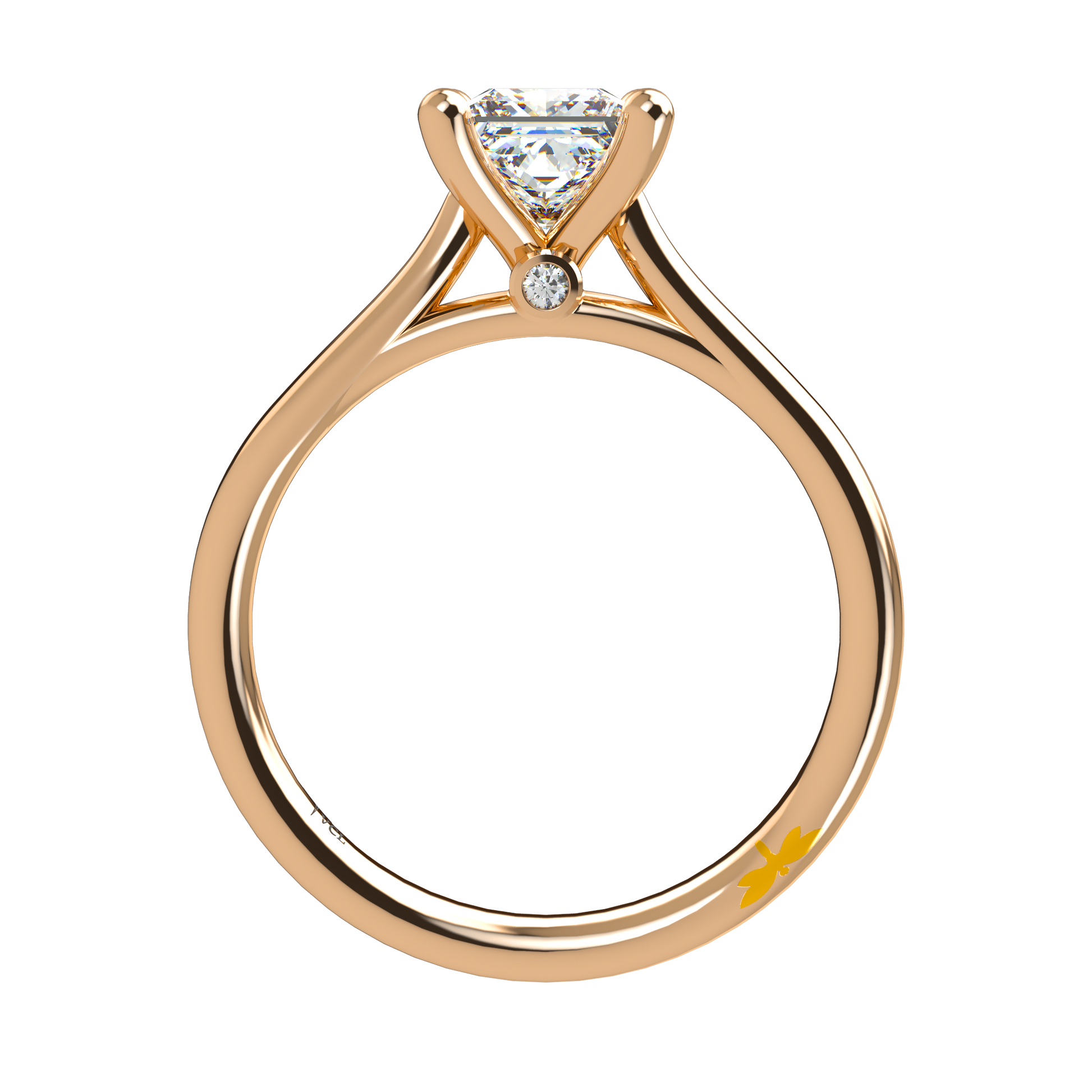 Agnes Princess Cut 1.00-1.29cts - ™ Joaillerie VCL